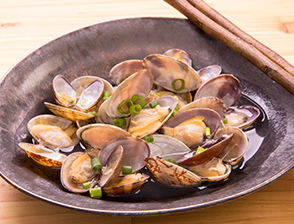 アサリ酒蒸し