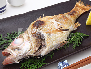 のどぐろ塩焼